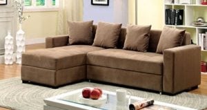 brown corner sofa sleeper