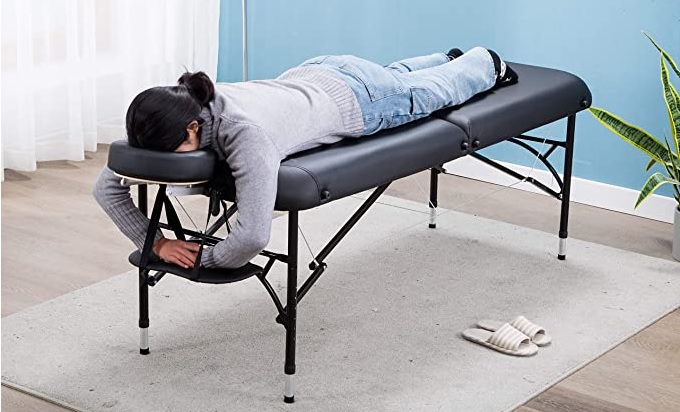 portable lightweight folding massage table